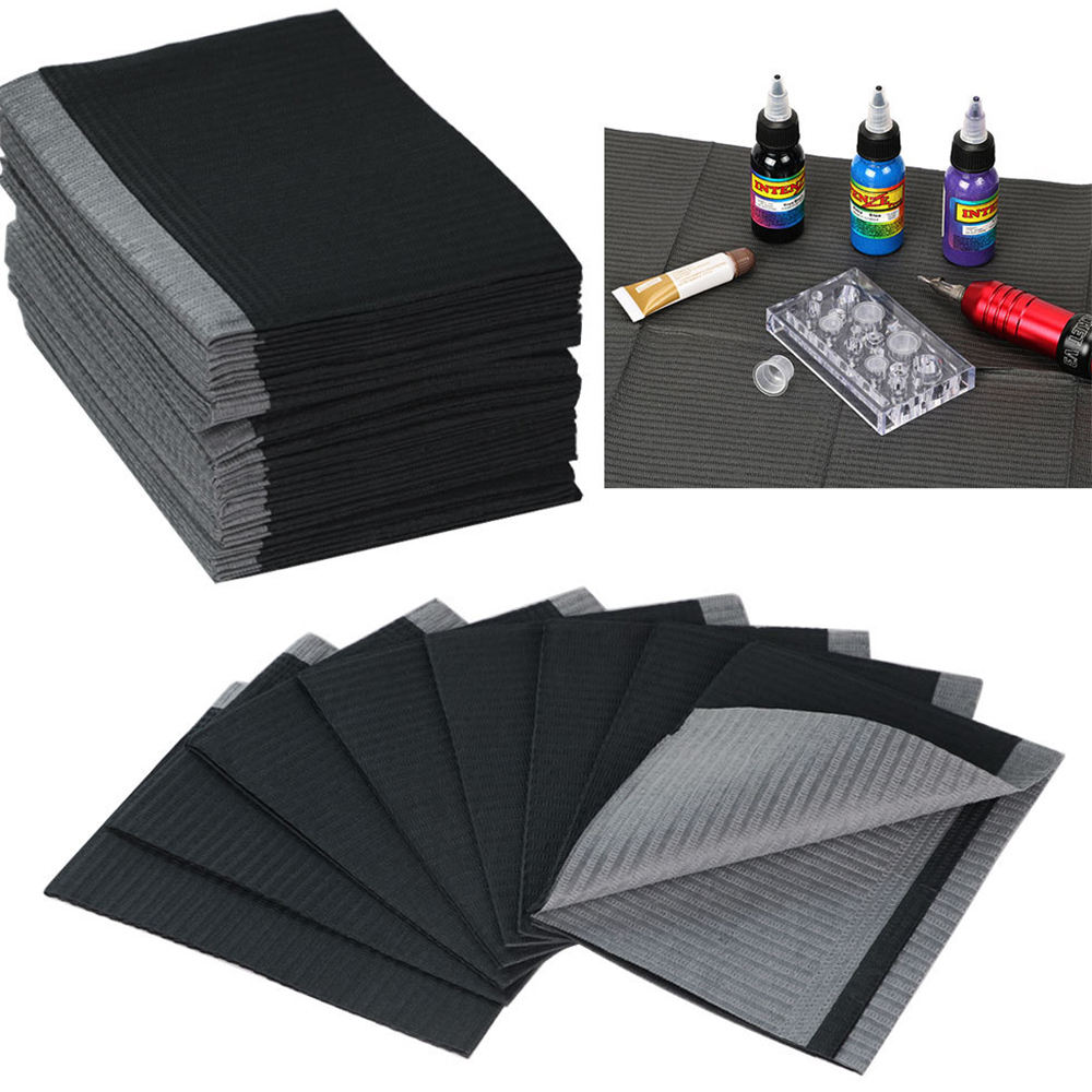 Nail Art Ombre - Tapis de nettoyage de tatouage, 20/50