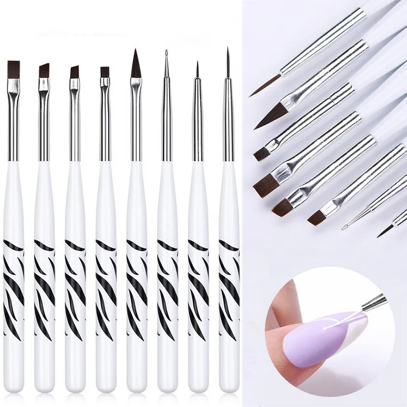 Nail Art Ombre - Pinceau pour Nail Art, pinceaux ombrés,