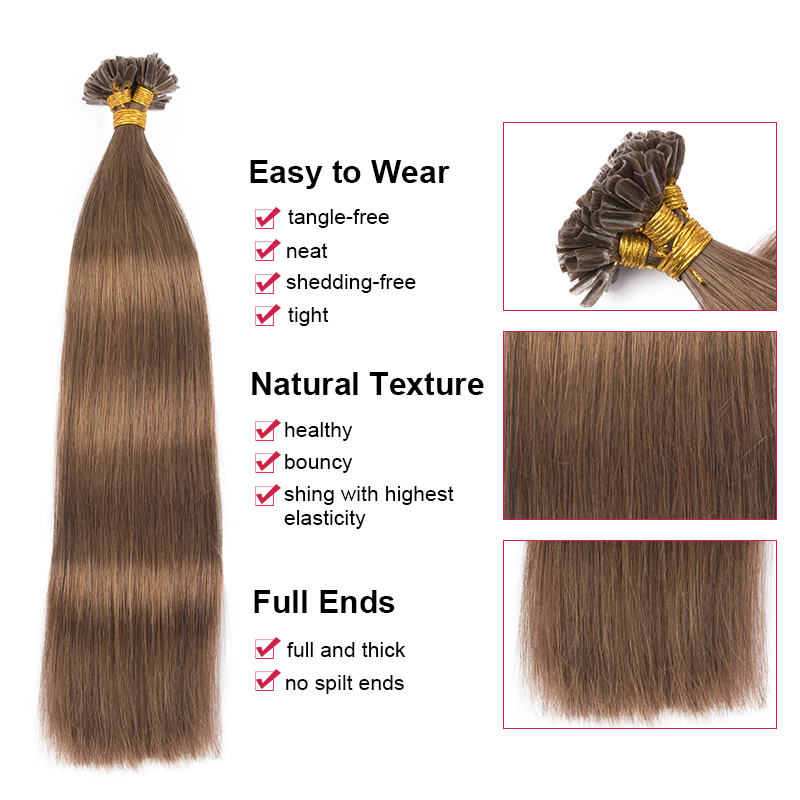 Extension de cheveux humains U - Nail Art Ombre avis et prix