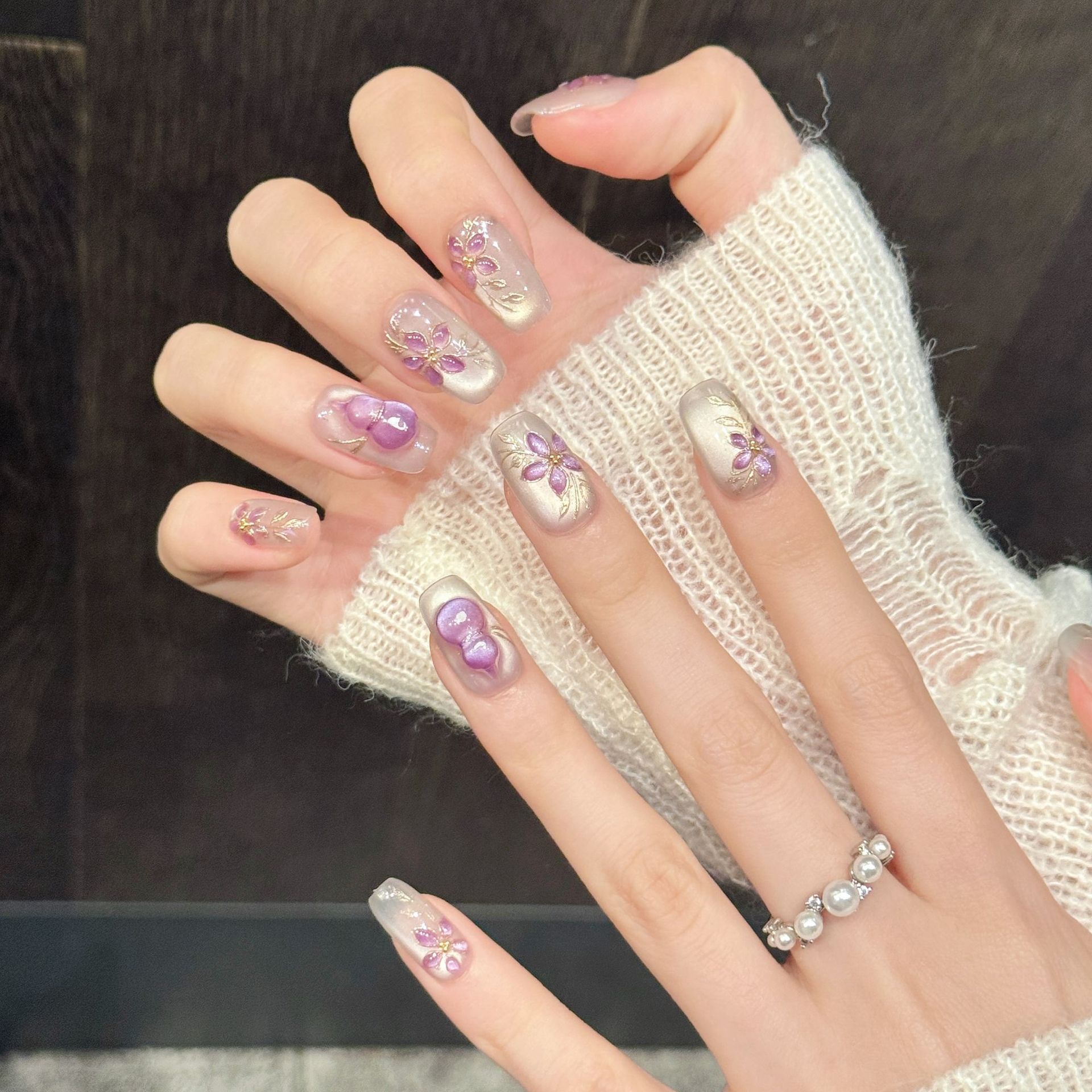 10 pièces de faux ongles faits - Nail Art Press On avis et prix