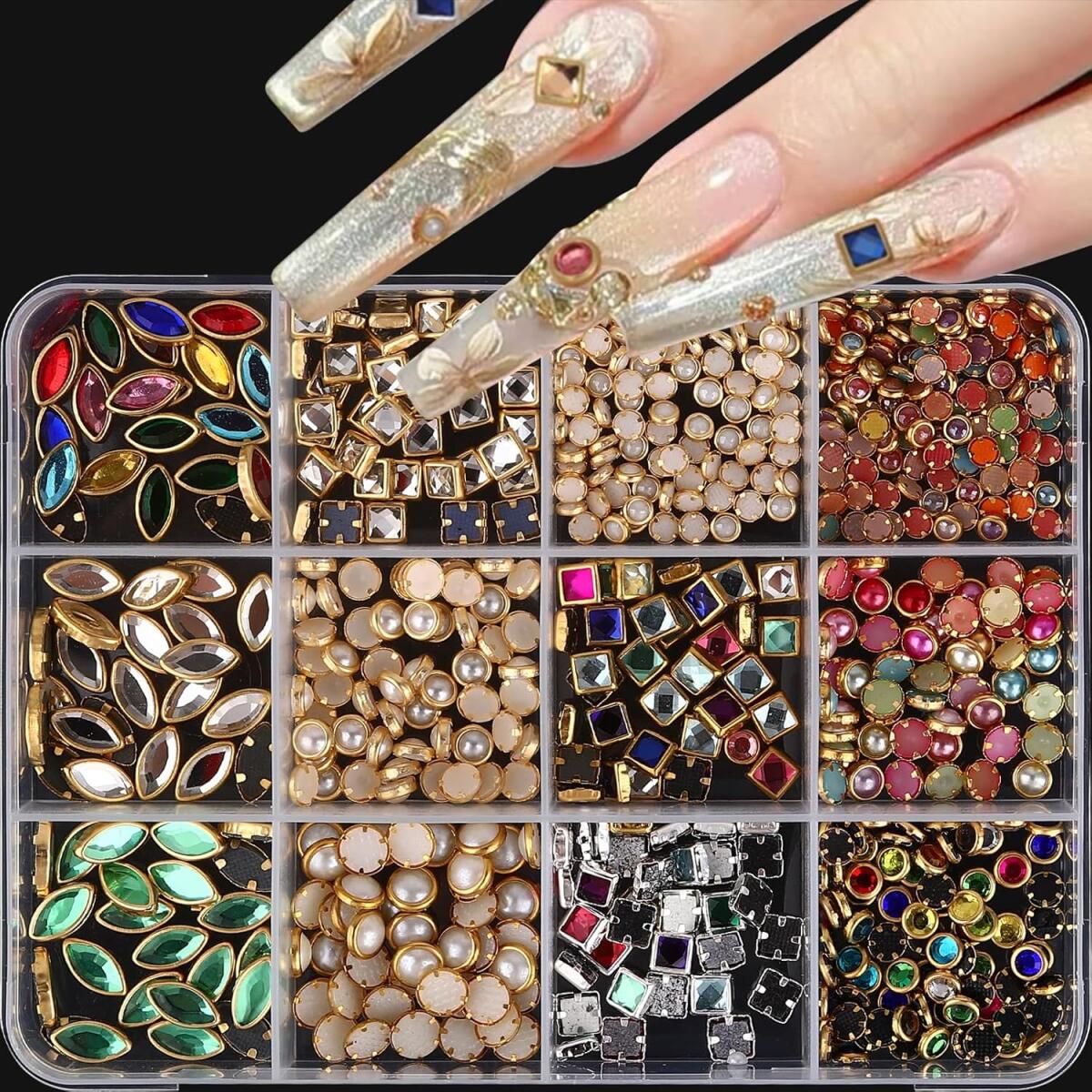1 Boîte de Strass pour Ongles  - Nail Art Valentines Day avis et prix