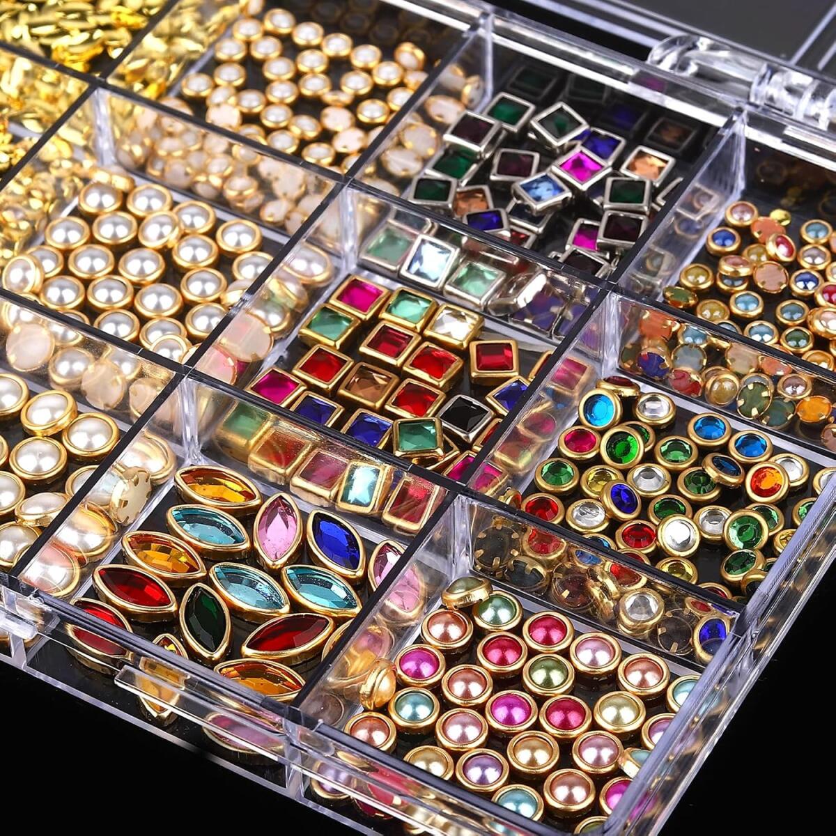 1 Boîte de Strass pour Ongles  - Nail Art Valentines Day avis et prix