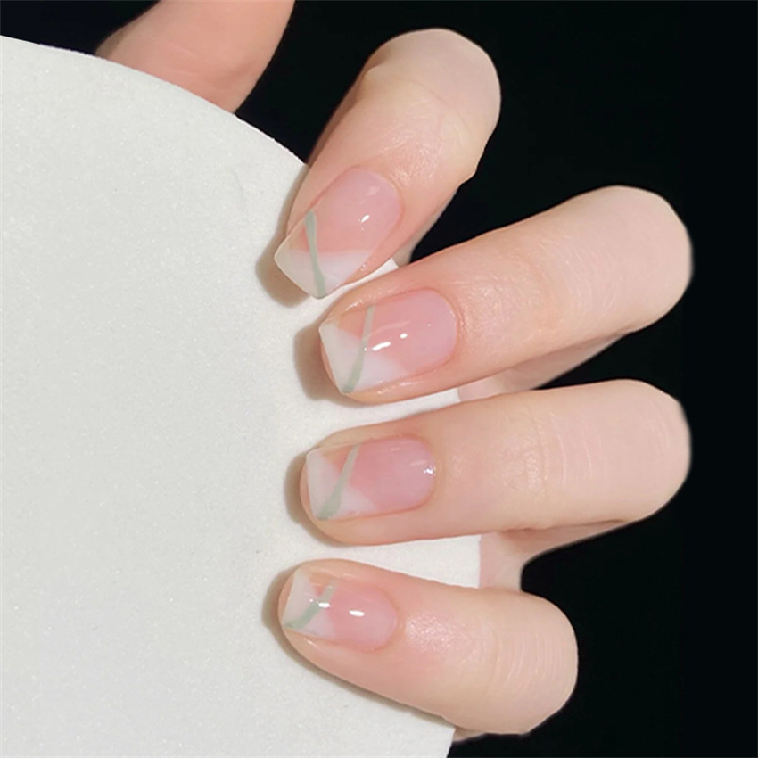 24 faux ongles en acrylique ve - Nail Art Pink avis et prix
