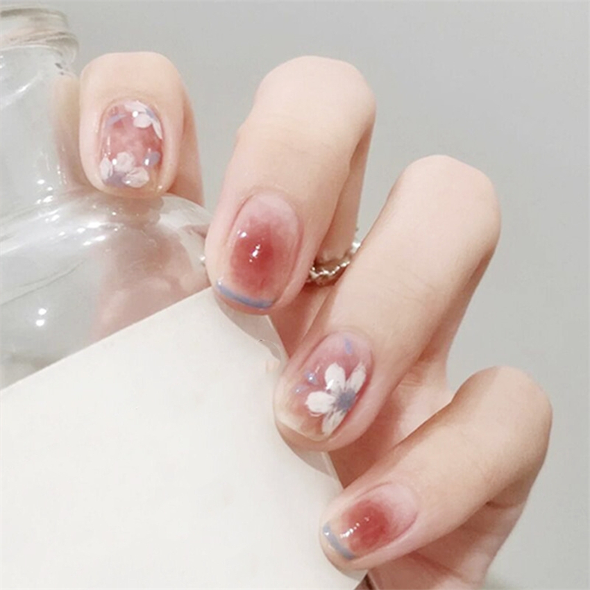 24 faux ongles en acrylique ve - Nail Art Pink avis et prix