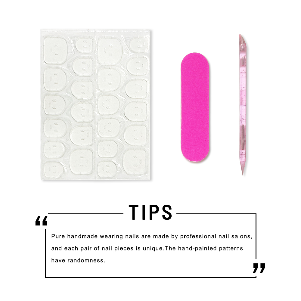 10 pièces de faux ongles à pre - Nail Art Pink avis et prix